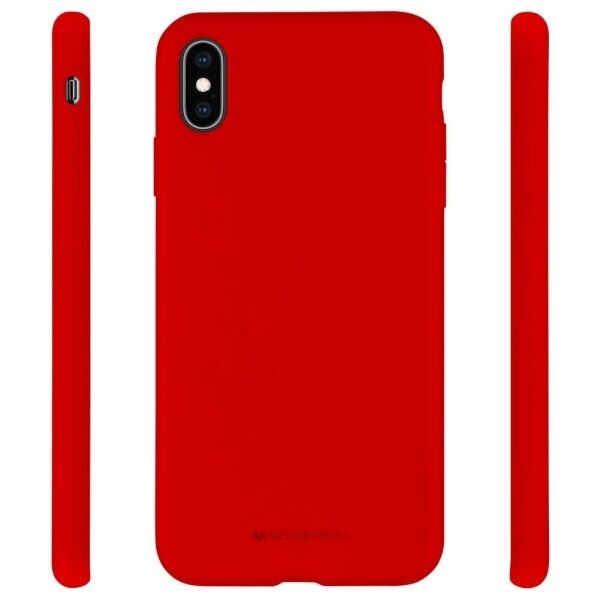 Mercury Silicone iPhone 12 mini 5,4" czerwony|red cena un informācija | Telefonu vāciņi, maciņi | 220.lv