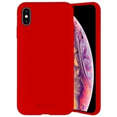 Mercury Silicone iPhone 12 mini 5,4" czerwony|red цена и информация | Чехлы для телефонов | 220.lv