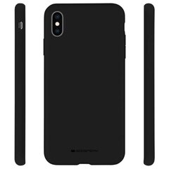 Mercury Silicone iPhone 12 Pro Max 6,7" czarny|black цена и информация | Чехлы для телефонов | 220.lv