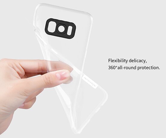 Nillkin Nature TPU Case for Samsung Galaxy S8 Plus transparent cena un informācija | Telefonu vāciņi, maciņi | 220.lv