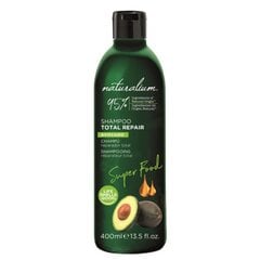 Spēcinošs Šampūns Naturalium Super Food Avokado (400 ml) cena un informācija | Šampūni | 220.lv