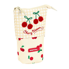 Zīmuļu penālis Safta Cherry (8 x 19 x 6 cm) cena un informācija | Penāļi | 220.lv