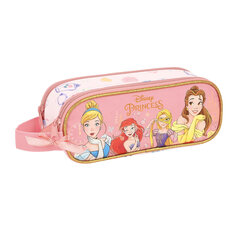 Двойной пенал Princesses Disney Dream it, розовый (21 x 8 x 6 см) цена и информация | Канцелярия | 220.lv