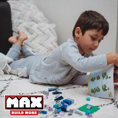 Celtniecības komplekts Zuru Max Build, 253 gab., 18 x 39 x 12 cm cena un informācija | Konstruktori | 220.lv