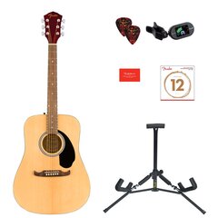 Akustiskās ģitāras komplekts Fender FA-125 цена и информация | Гитары | 220.lv