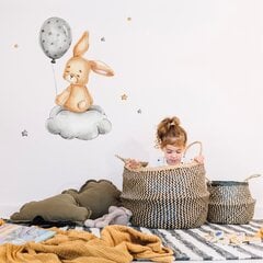 Bērnu interjera uzlīme Bunny with Balloon цена и информация | Декоративные наклейки | 220.lv