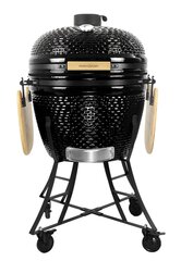 Kamado Nordgarden XXL ar piederumiem 26" melns cena un informācija | Grili | 220.lv