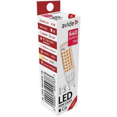 LED spuldze Avide 7W G9, 3000K cena un informācija | Spuldzes | 220.lv