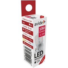 LED spuldze Avide 2,5W G9, 3000K цена и информация | Лампочки | 220.lv