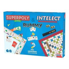 Игра Falomir Superpoly, Intelect & Rummy цена и информация | Настольная игра | 220.lv