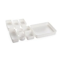 Grozs Dem Plastmasa 9 Daudzums (34 x 28 x 6 cm) cena un informācija | Veļas grozi un mantu uzglabāšanas kastes | 220.lv