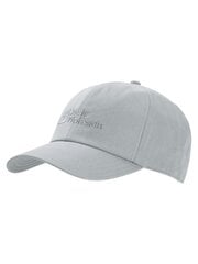 Кепка JACK WOLFSKIN Baseball Cap Silver Grey 223012662 цена и информация | Женские шапки | 220.lv