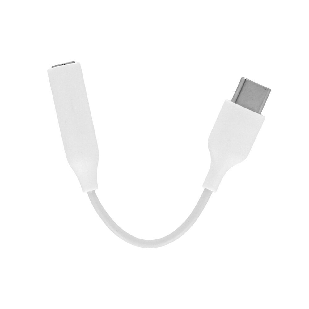 Austiņu adapteris — C tips līdz 3,5 mm ligzdai — balts — EE-UC10JUW saderīgs ar jauno Samsung S20, S21, S22 sēriju цена и информация | Adapteri un USB centrmezgli | 220.lv