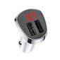 Borofone Car charger BZ15 Auspicious - 2xUSB - 2,4A with USB to MicroUSB cable white цена и информация | Lādētāji un adapteri | 220.lv