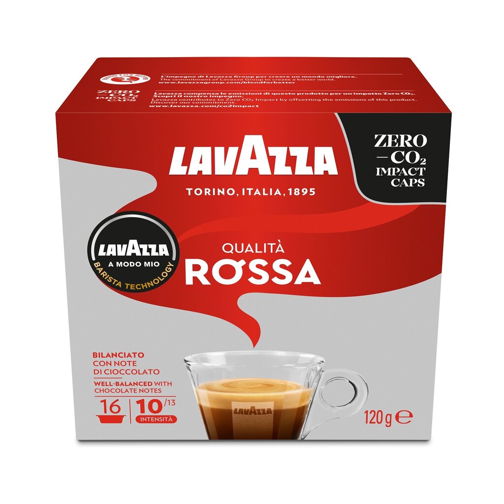 Kafijas kapsulas Lavazza A Modo Mio Qualita Rossa, 120g цена и информация | Kafija, kakao | 220.lv