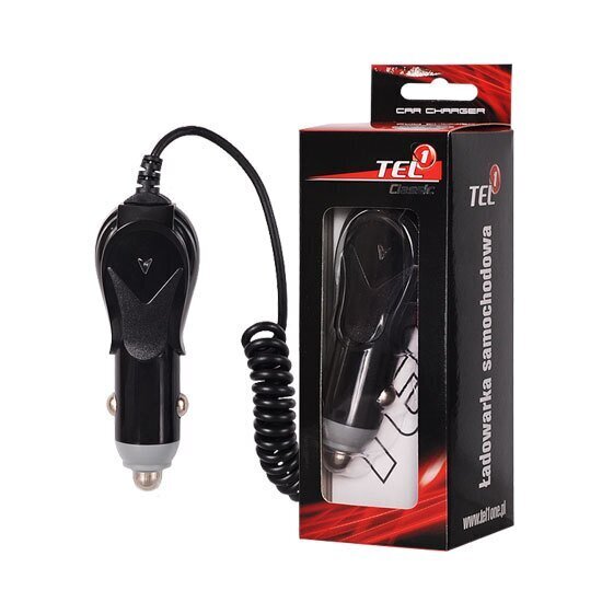 Tel1 Car Charger - Micro USB - 1 Ampere цена и информация | Lādētāji un adapteri | 220.lv