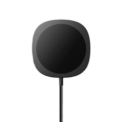 Wireless Induction Charger QI Universal Fast Charge magnetic - C04 with stand 15W Black (min.2A) cena un informācija | Lādētāji un adapteri | 220.lv