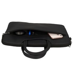 Wonder Briefcase Laptop 13-14 inches black POK042620 cena un informācija | Somas portatīvajiem datoriem | 220.lv