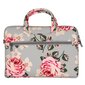 Wonder Briefcase Laptop 15-16 inches grey and roses POK042630 цена и информация | Somas portatīvajiem datoriem | 220.lv