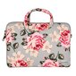 Wonder Briefcase Laptop 15-16 inches grey and roses POK042630 цена и информация | Somas portatīvajiem datoriem | 220.lv