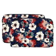 Wonder Sleeve Laptop 15-16 inches blue and camellias POK042647 cena un informācija | Somas portatīvajiem datoriem | 220.lv