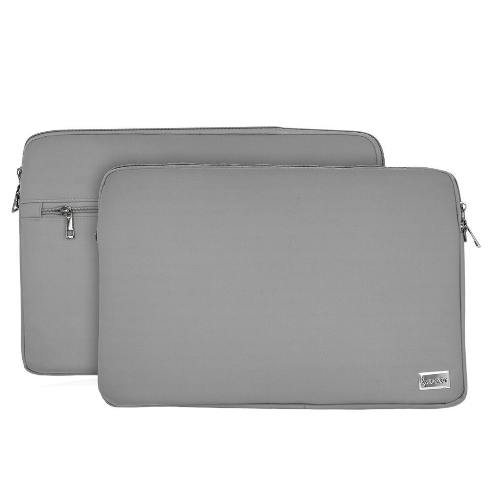 Wonder Sleeve Laptop 15-16 inches grey POK042649 цена и информация | Somas portatīvajiem datoriem | 220.lv