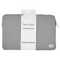 Wonder Sleeve Laptop 15-16 inches grey POK042649 цена и информация | Somas portatīvajiem datoriem | 220.lv