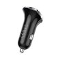 Borofone Car charger BZ15 Auspicious - 2xUSB - 2,4A with USB to MicroUSB cable black цена и информация | Lādētāji un adapteri | 220.lv