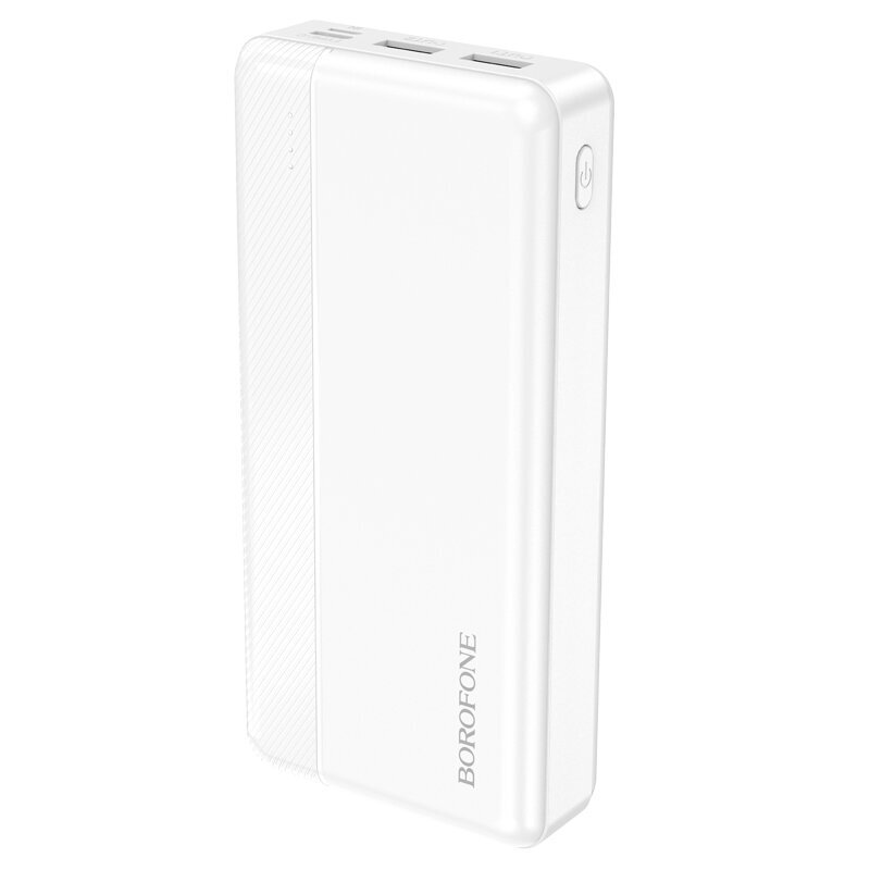 Borofone Power Bank 20000mAh BJ24A - 2xUSB - white cena un informācija | Lādētāji-akumulatori (Power bank) | 220.lv