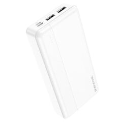 Borofone Power Bank 20000mAh BJ24A - 2xUSB - white цена и информация | Зарядные устройства Power bank | 220.lv