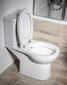Kompakts tualetes pods Kairo ar Poznański bidē + krāns Daniel + Slim Soluzione tualetes poda sēdeklis + Stūra vārsts 1/2x1/2 cena un informācija | Tualetes podi | 220.lv