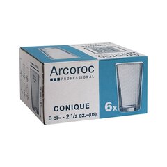 Glāzes Arcoroc Conique (6 gb.) cena un informācija | Glāzes, krūzes, karafes | 220.lv