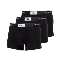 Мужские боксеры Calvin Klein, с низкой посадкой, 3 пары, в упаковке, U2664G 4KU 12745 цена и информация | Мужские трусы | 220.lv