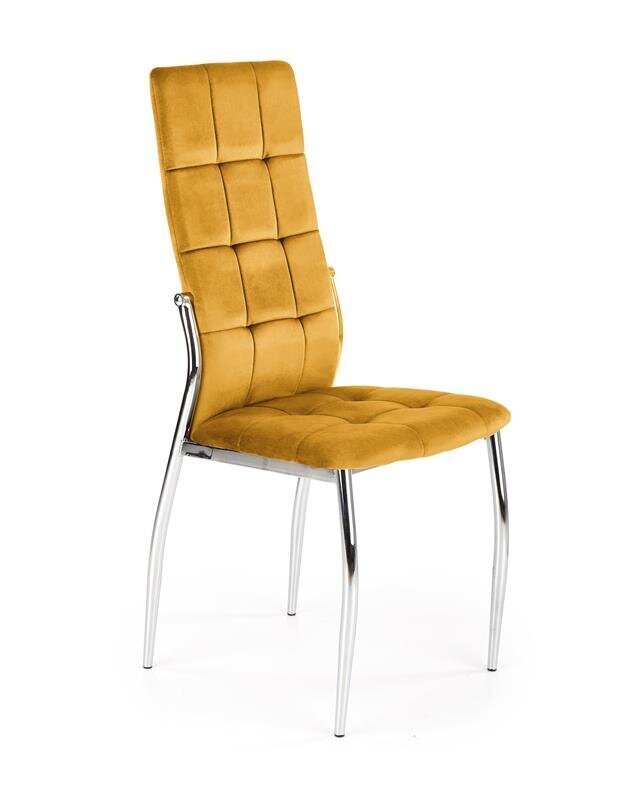 4-u krēslu komplekts Halmar K416, dzeltens cena un informācija | Virtuves un ēdamistabas krēsli | 220.lv