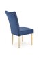 Krēsls Halmar W1, zils cena un informācija | Virtuves un ēdamistabas krēsli | 220.lv