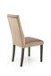 2-u krēslu komplekts Halmar Diego, melns/smilškrāsas cena un informācija | Virtuves un ēdamistabas krēsli | 220.lv