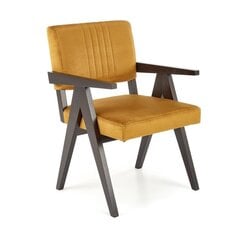 Krēsls Halmar W1, dzeltens cena un informācija | Virtuves un ēdamistabas krēsli | 220.lv