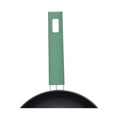 Сковородка с антипригарным покрытием Чёрный Зеленый Ø 22 см цена и информация | Cковородки | 220.lv