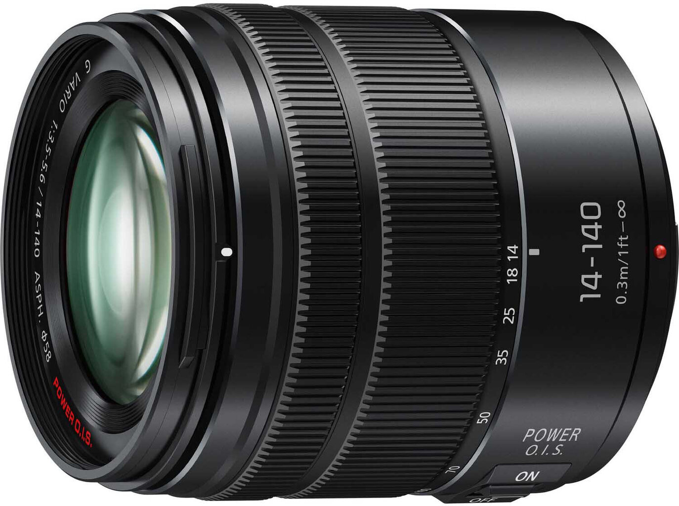 Panasonic Lumix G Vario 14-140mm f/3.5-5.6 II ASPH. POWER O.I.S. objektīvs, melns cena un informācija | Objektīvi | 220.lv