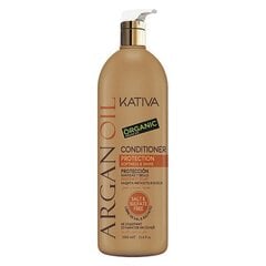 Kondicionieris Argan Oil Kativa (1000 ml) cena un informācija | Matu kondicionieri, balzāmi | 220.lv