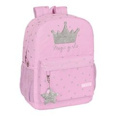 Рюкзак для ноутбука Moos Magic girls Розовый (32 x 43 x 14 cm) цена и информация | Школьные рюкзаки, спортивные сумки | 220.lv