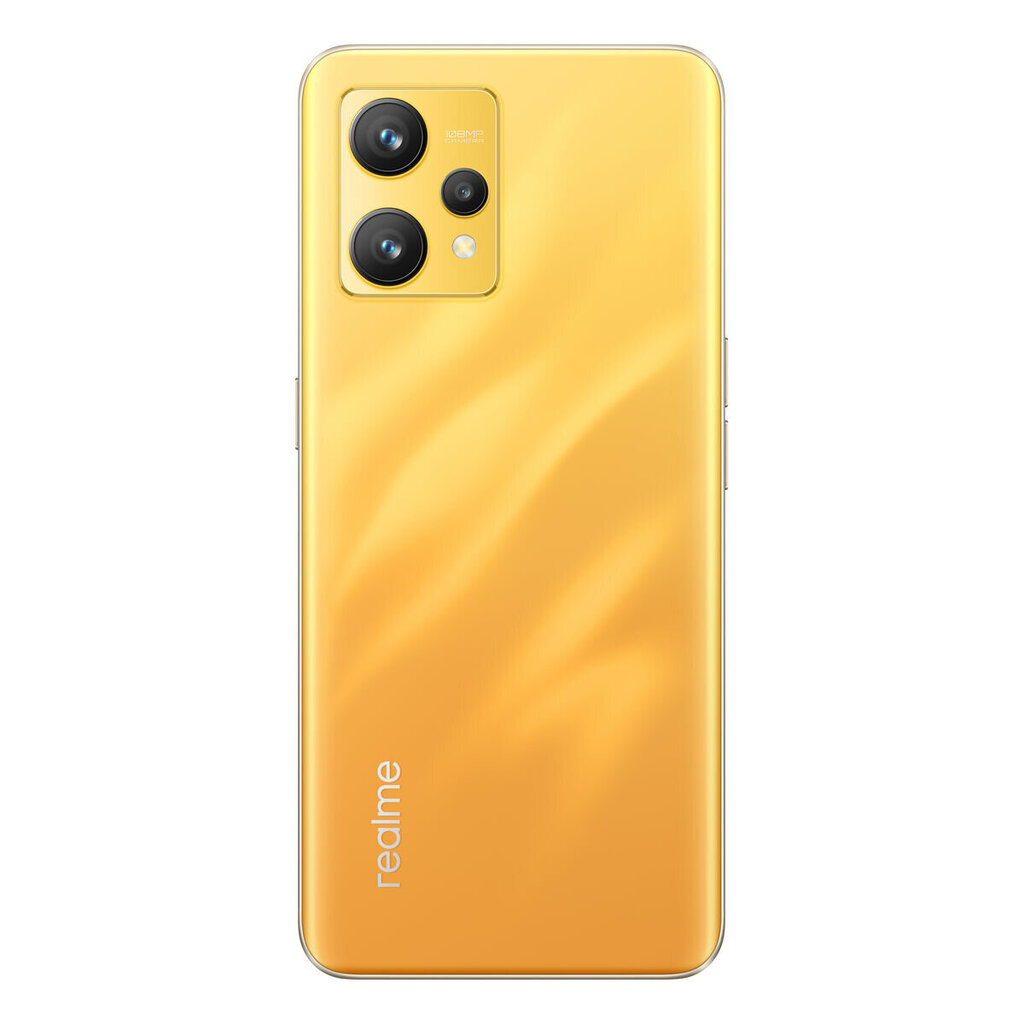 Viedtālrunis Realme 9, 128 GB, Dual SIM, Sunburst Gold cena un informācija | Mobilie telefoni | 220.lv