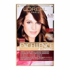 Noturīga Krāsa Excellence L'Oreal Make Up Šokolāde cena un informācija | Matu krāsas | 220.lv
