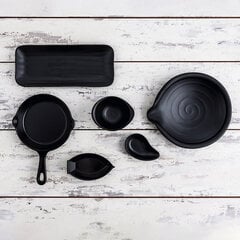 Поднос для закусок Quid A'Bordo Чёрный Пластик (Ø 29 см) (Pack 12x) цена и информация | Посуда, тарелки, обеденные сервизы | 220.lv