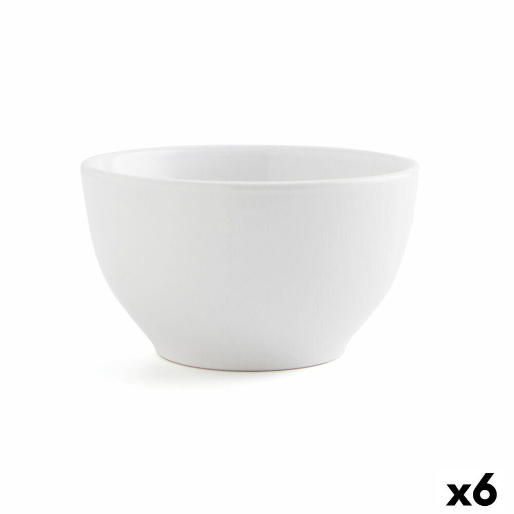 Bļoda Quid Snow Keramika Balts (6x) cena un informācija | Trauki, šķīvji, pusdienu servīzes | 220.lv