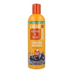 Matu Maska Acai Berry-Keratin Creme Of Nature (354 ml) cena un informācija | Kosmētika matu stiprināšanai | 220.lv