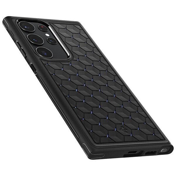 Spigen Cryo Armor Samsung S23 Ultra S918 czarny|matte black ACS05616 цена и информация | Telefonu vāciņi, maciņi | 220.lv