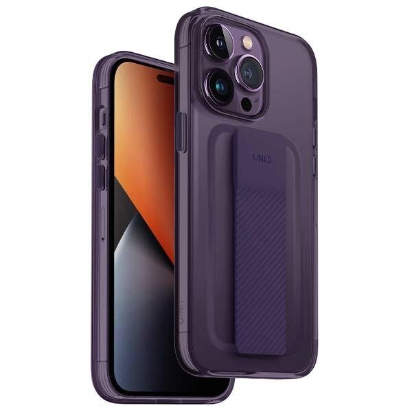 Telefona vāciņš, UNIQ etui Heldro Mount iPhone 14 Pro Max 6,7" fioletowy|fig purple цена и информация | Telefonu vāciņi, maciņi | 220.lv