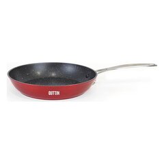 Teflona panna Quttin Majestic Sarkans (24 cm) cena un informācija | Pannas | 220.lv