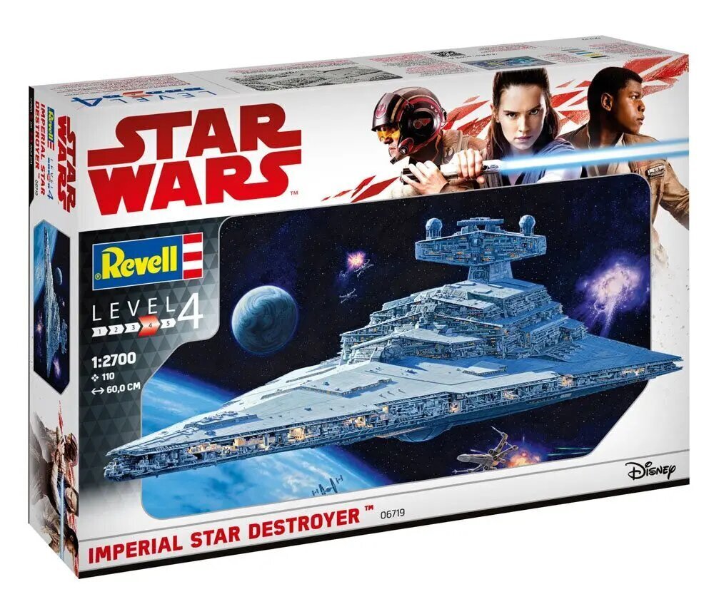 Plastmasas modeļi Revell - Imperial Star Destroyer, 1/2700, 06719 cena un informācija | Konstruktori | 220.lv